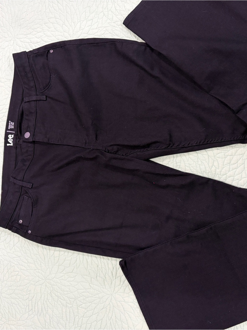 Lee Black Classic Boot Cut Jeans